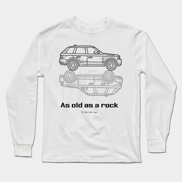 for the road Long Sleeve T-Shirt by mezrab